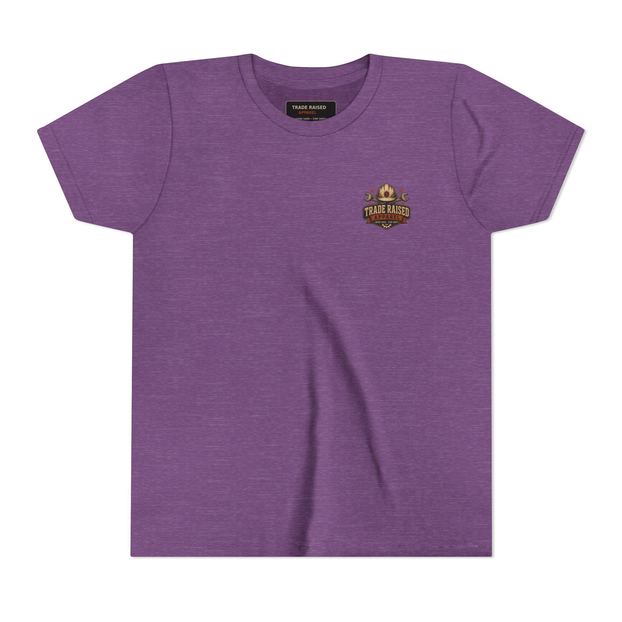 Youth Tee — "Feral & Free" Patriotic Possum Kids' Short Sleeve T-Shirt