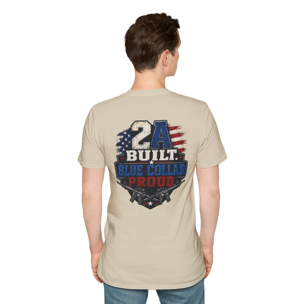 T-Shirt — "Trade Raised" 2A Built