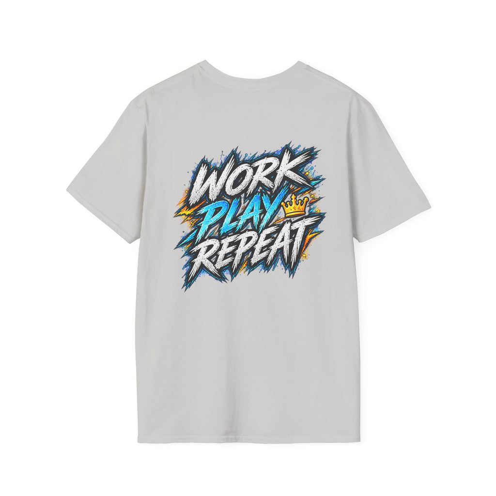 Work Play Repeat T-Shirt —  Graphic Tee