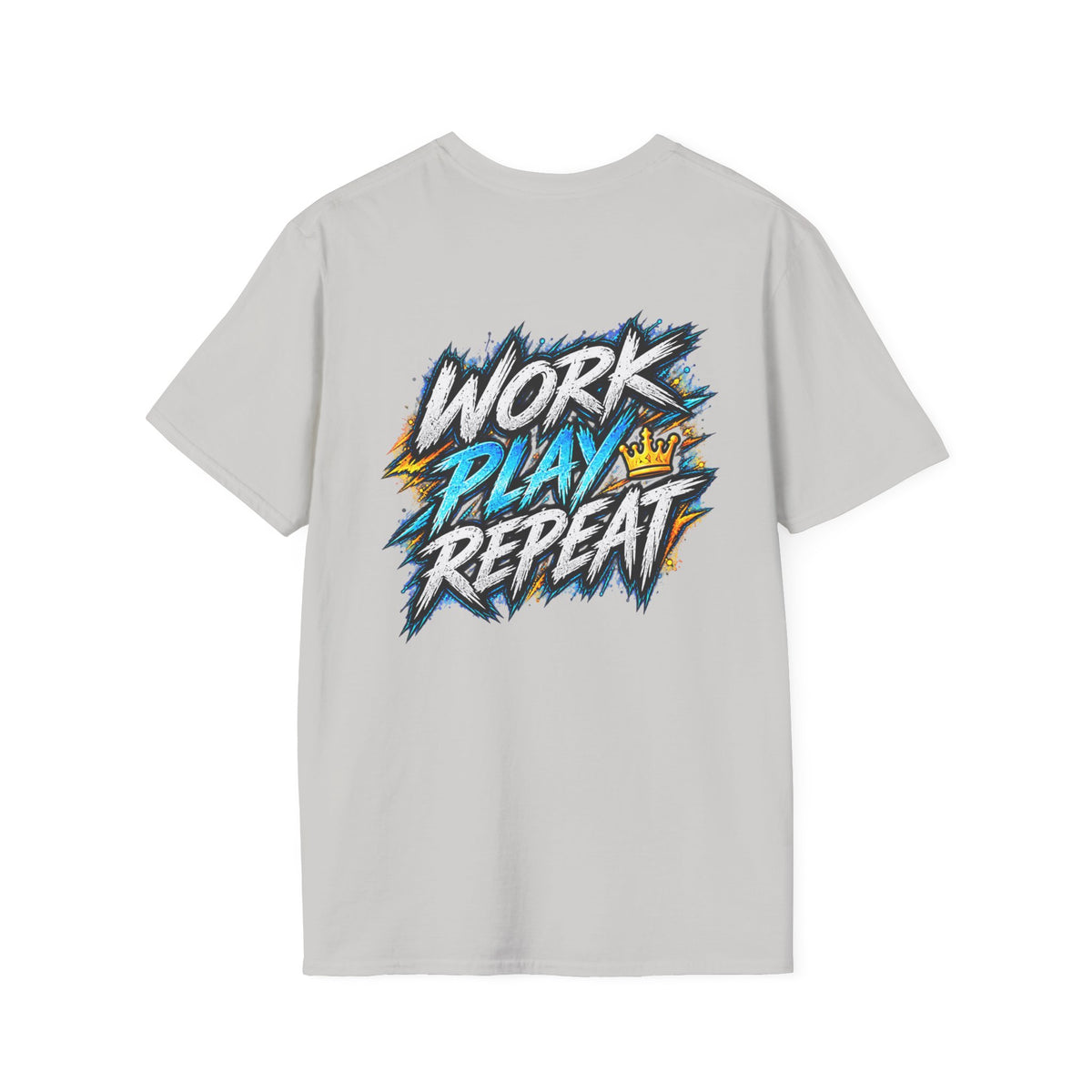 Work Play Repeat T-Shirt —  Graphic Tee