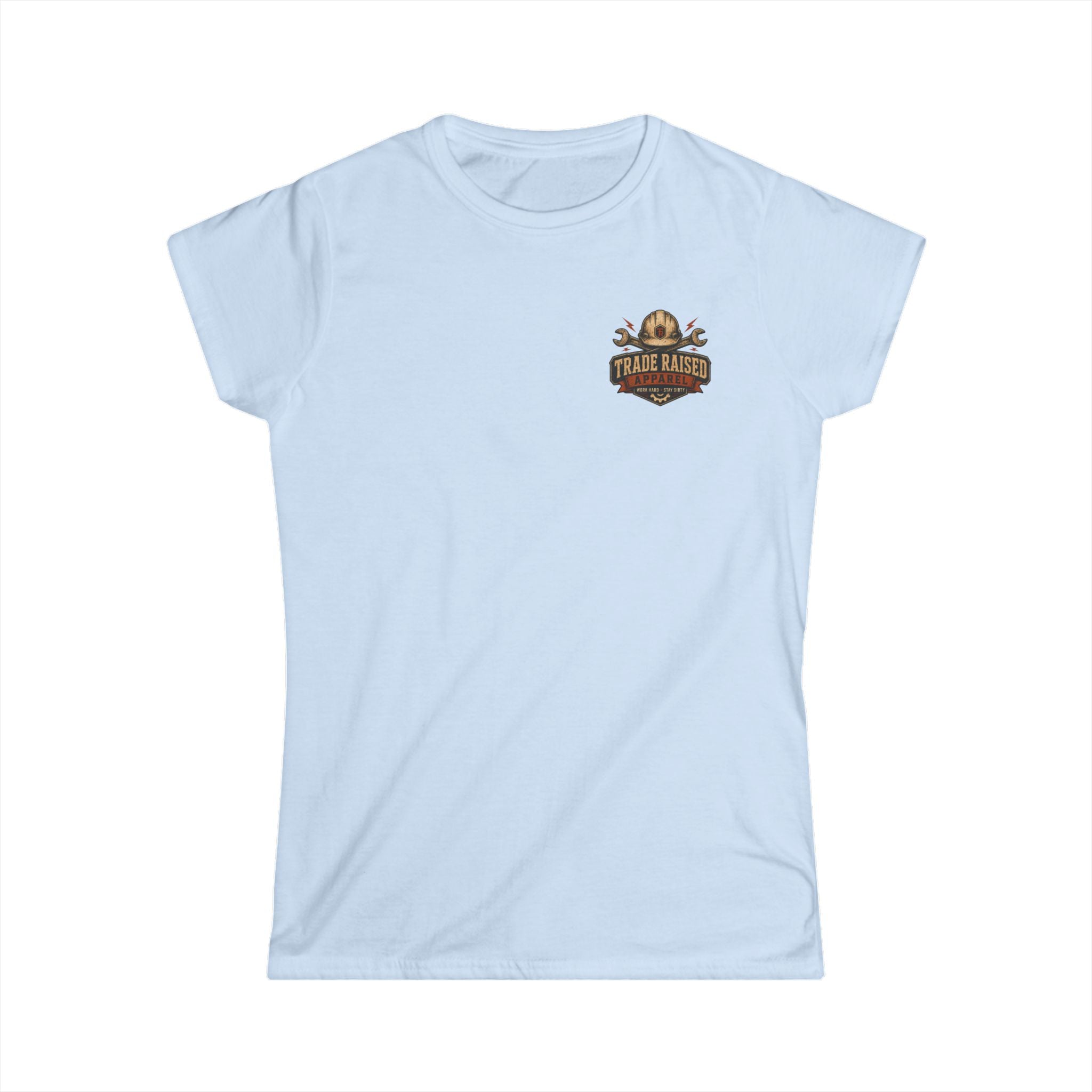 Faith + Family Cross Tee — "Hard Work No Shortcuts" Women's Christian T-Shirt