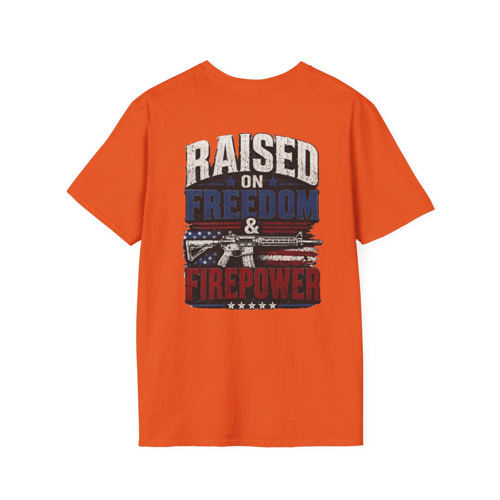 T-Shirt Raised on freedom