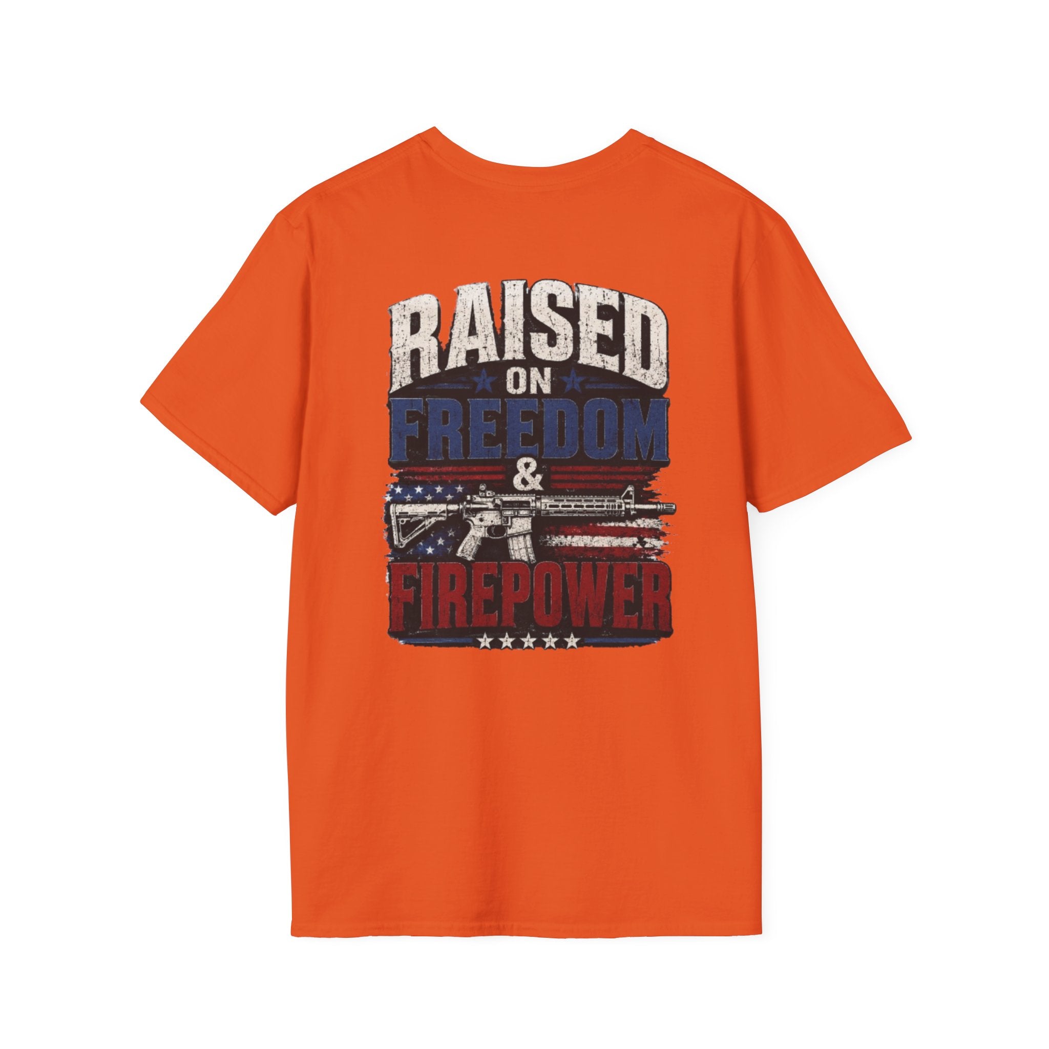 T-Shirt Raised on freedom