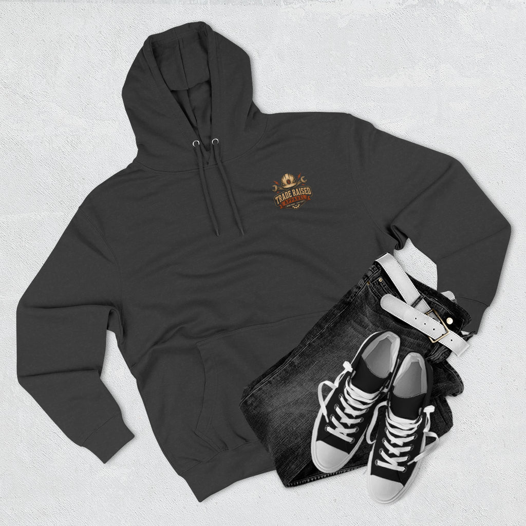 Blue Collar Dollar Skull Hoodie – "Livin' On That Blue Collar Dollar" Fleece Pullover