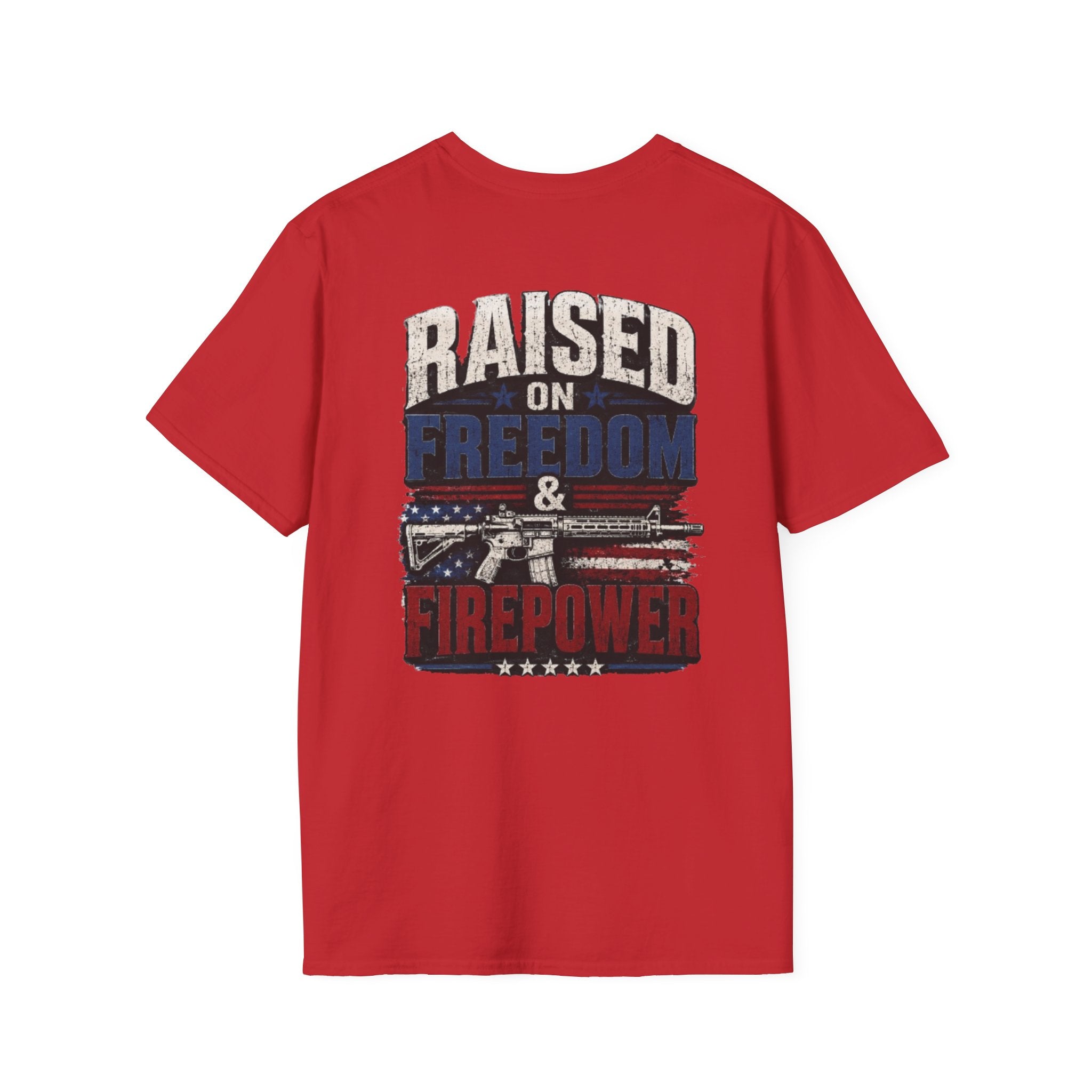 T-Shirt Raised on freedom