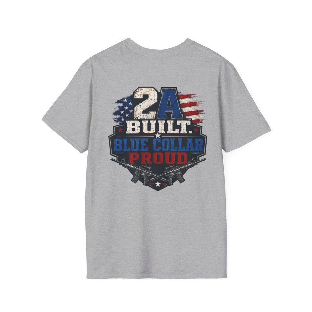 T-Shirt — "Trade Raised" 2A Built