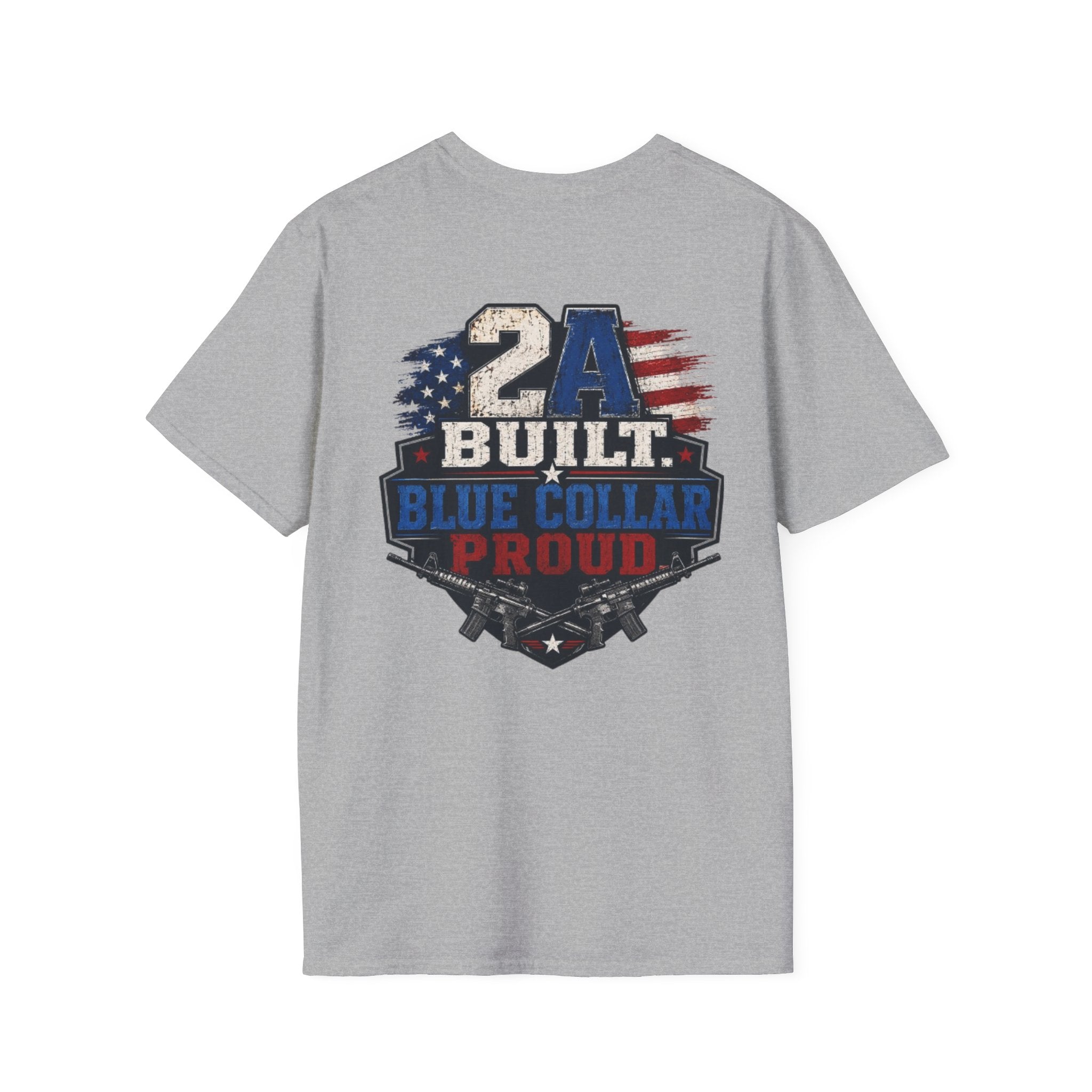 T-Shirt — "Trade Raised" 2A Built
