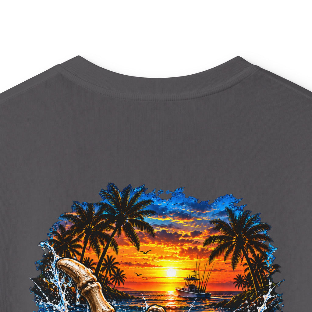 Kids T-Shirt — "Salt Water Heals Everything" Tropical Sunset Beach Tee