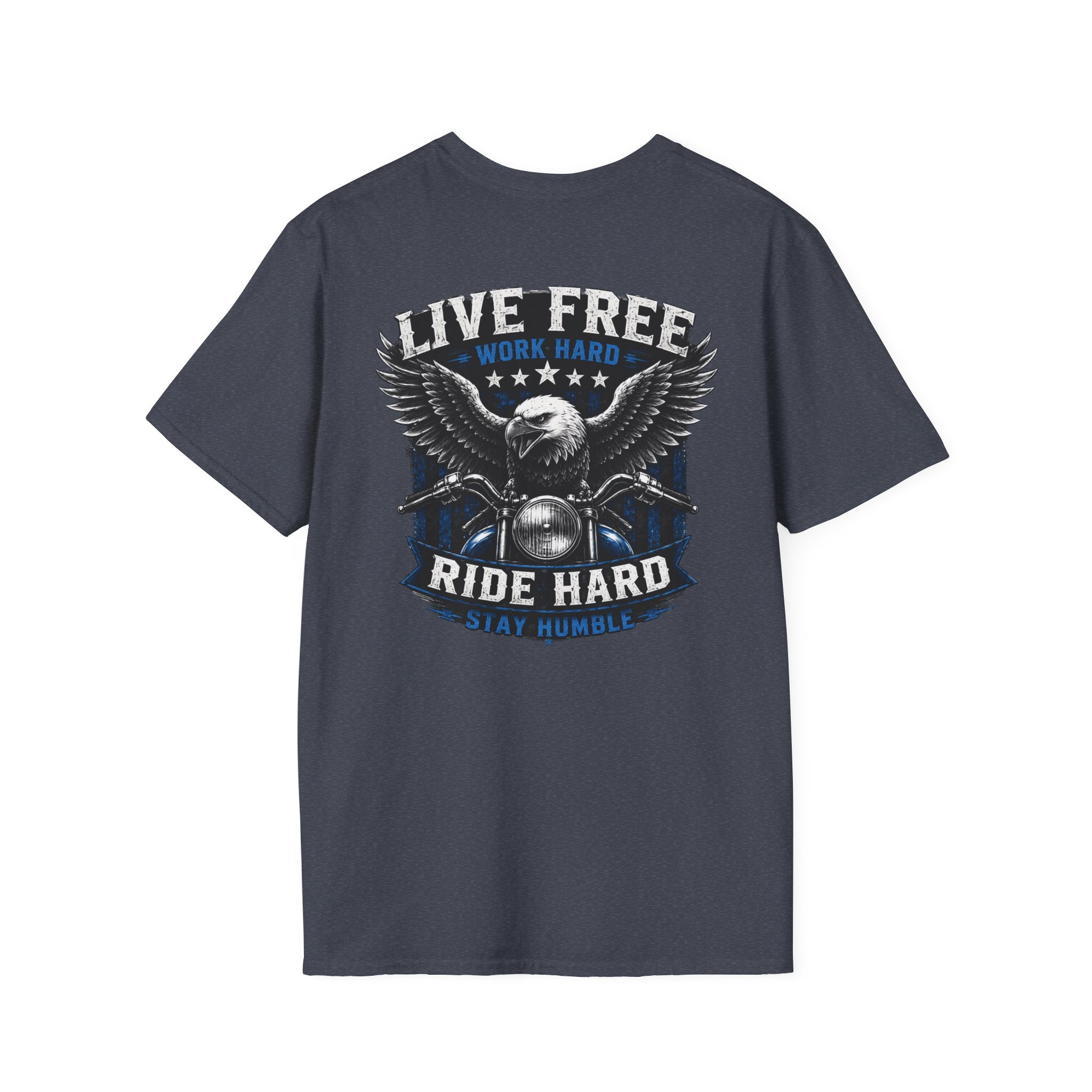 Trade Raised Ride T-Shirt — Vintage Hunting Camp Logo Tee
