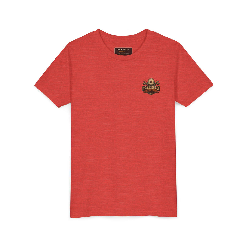 Youth Tee — "Feral & Free" Patriotic Possum Kids' Short Sleeve T-Shirt