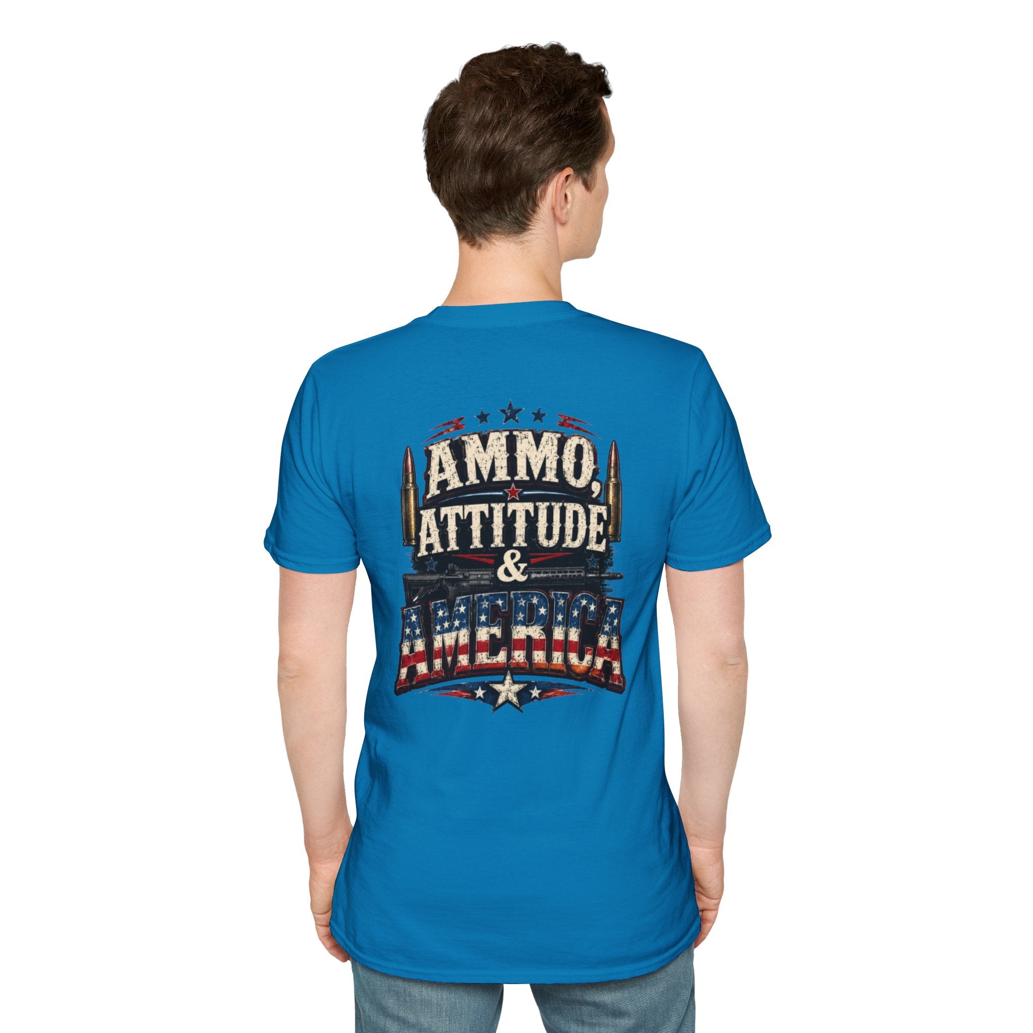 T-Shirt — Ammo, attitude and America