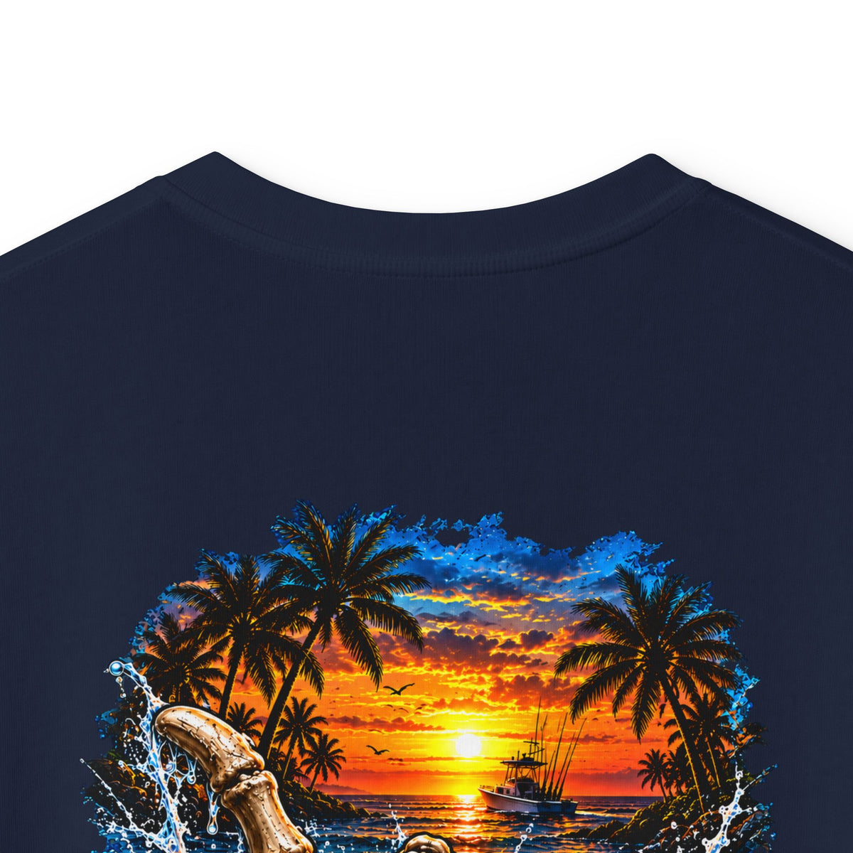 Kids T-Shirt — "Salt Water Heals Everything" Tropical Sunset Beach Tee