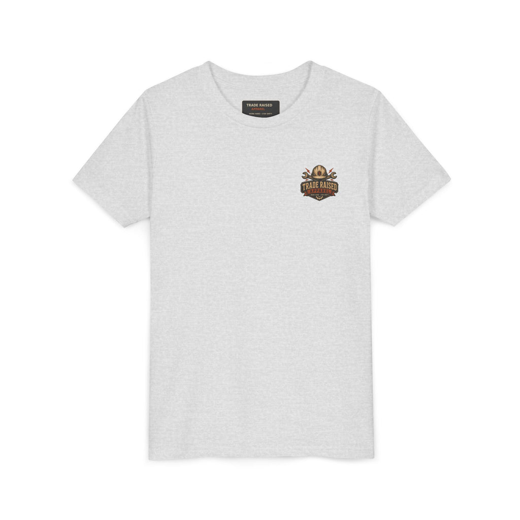 Youth Tee — "Feral & Free" Patriotic Possum Kids' Short Sleeve T-Shirt