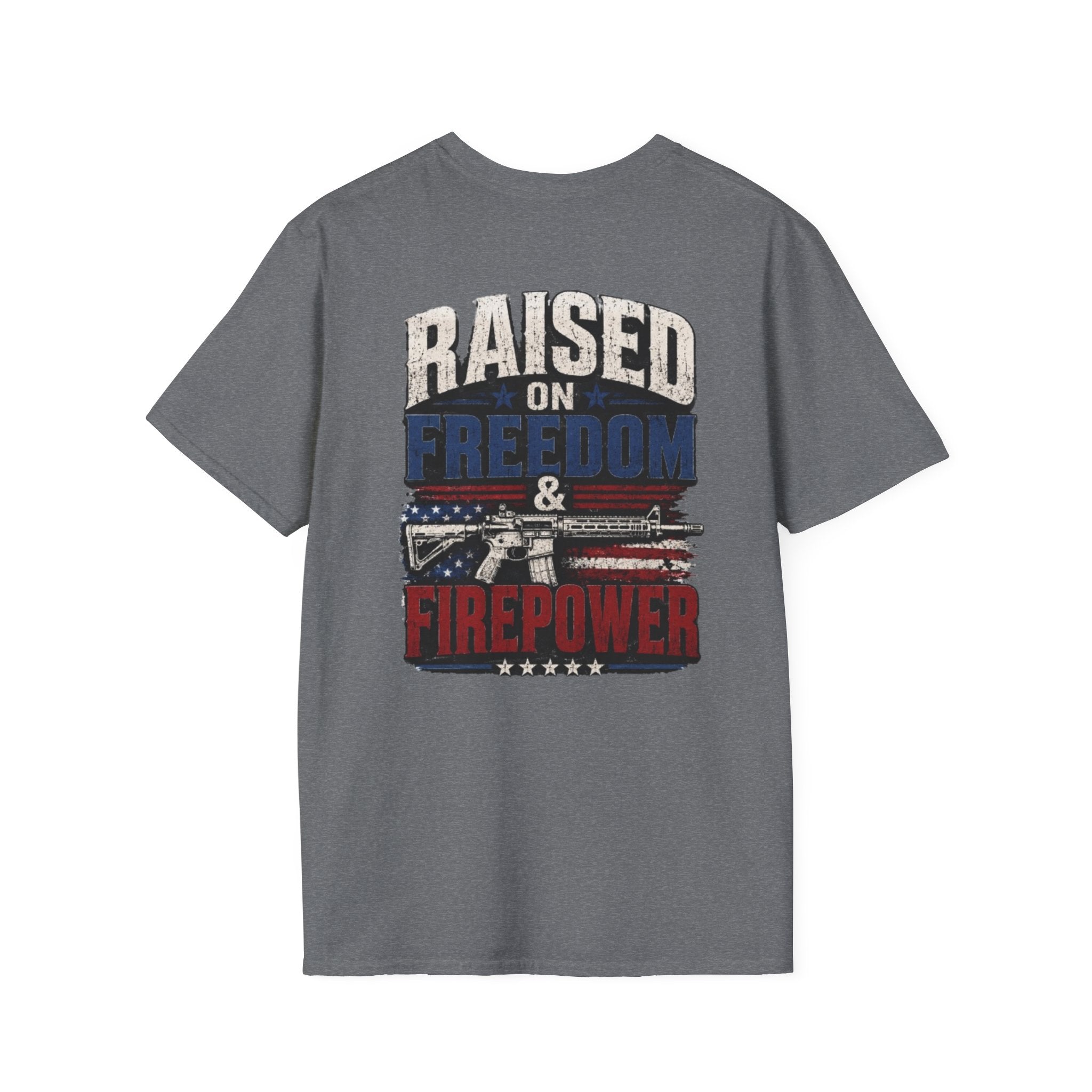 T-Shirt Raised on freedom