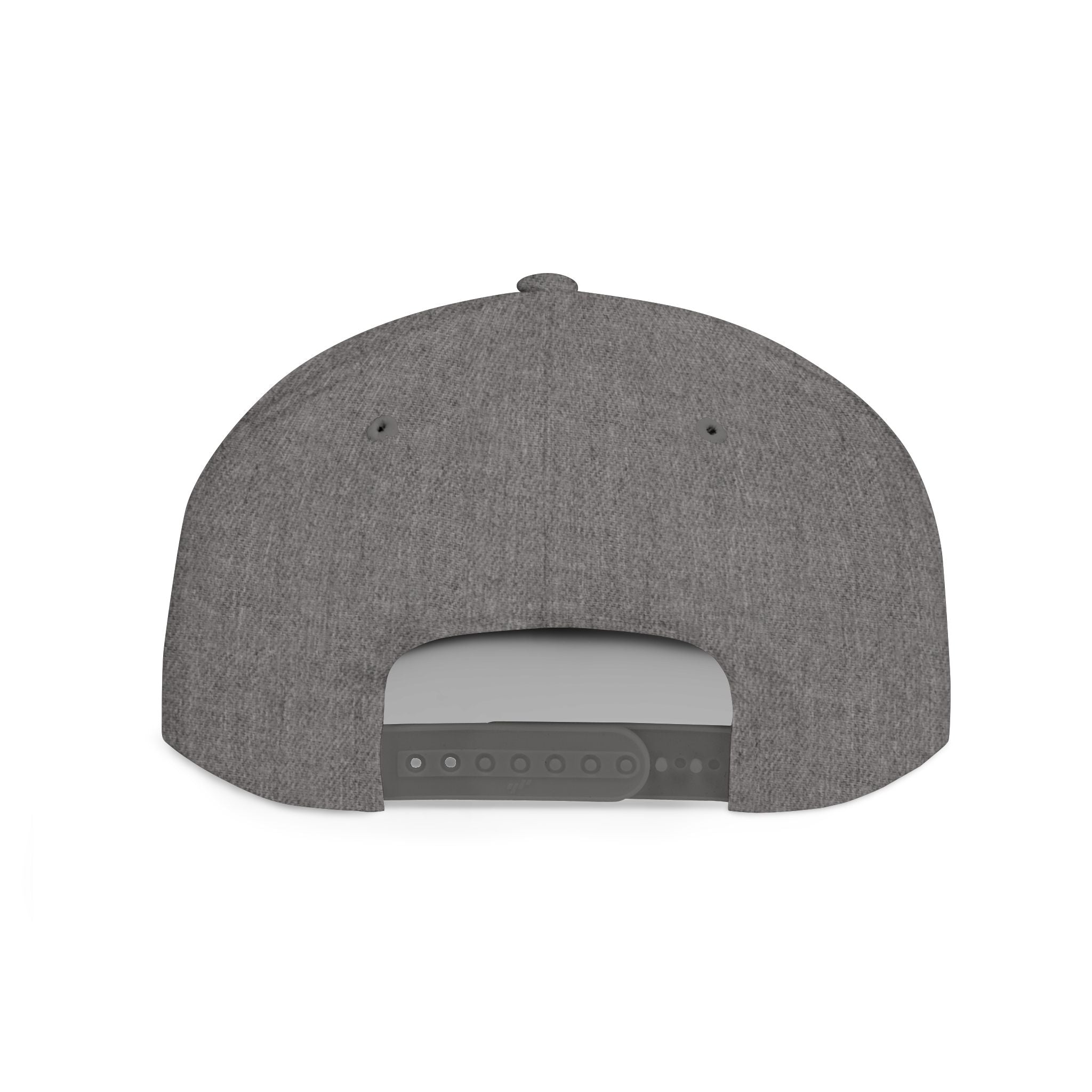 Flat Bill Snapback Hat — "Trade Raised" Logo Cap