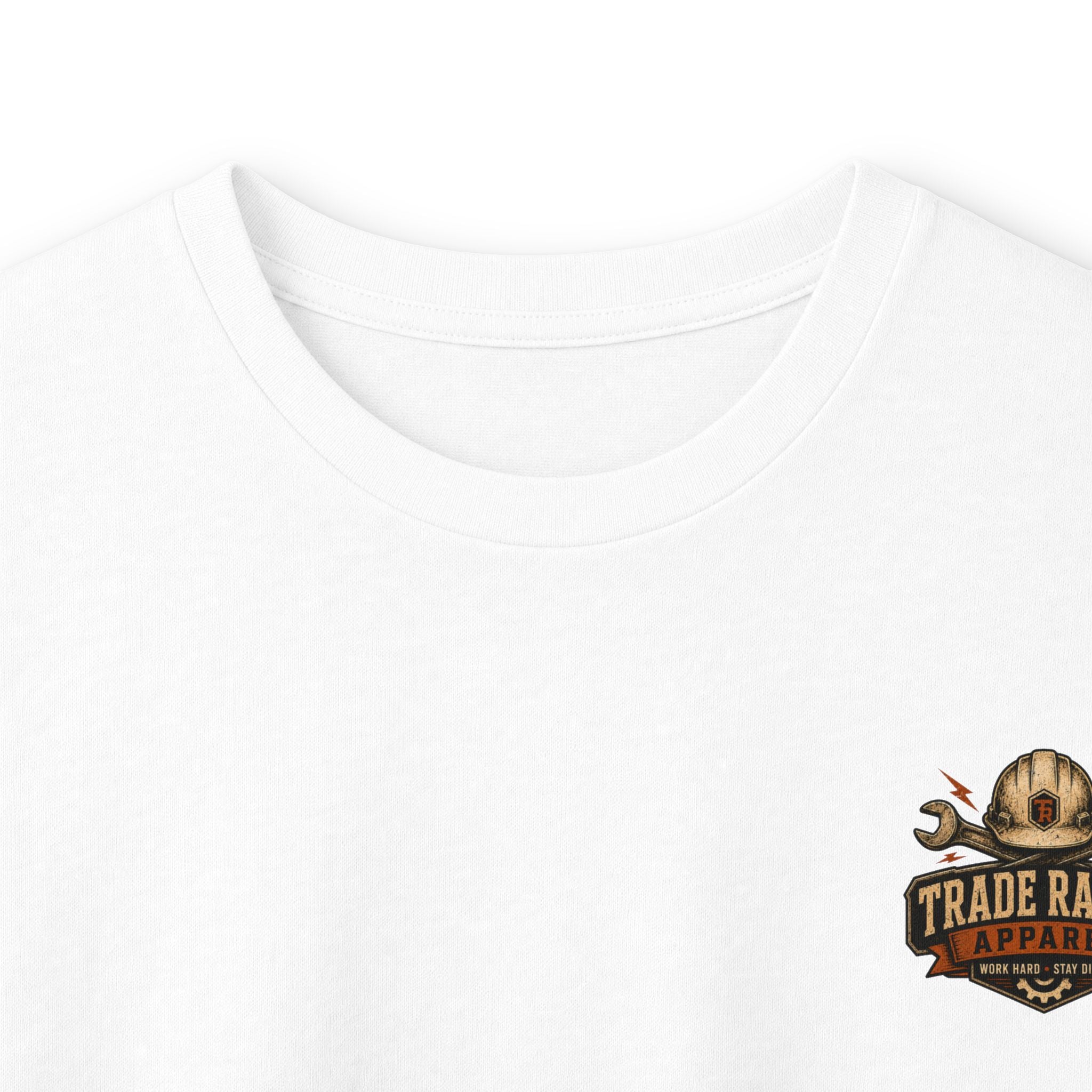 Degenerate Blue Collar Long Sleeve Tee — 'Blue Collar Degenerate' Workwear Shirt