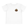 Toddler Tee — "Raised in the Trades" Blue Collar Kid Shirt