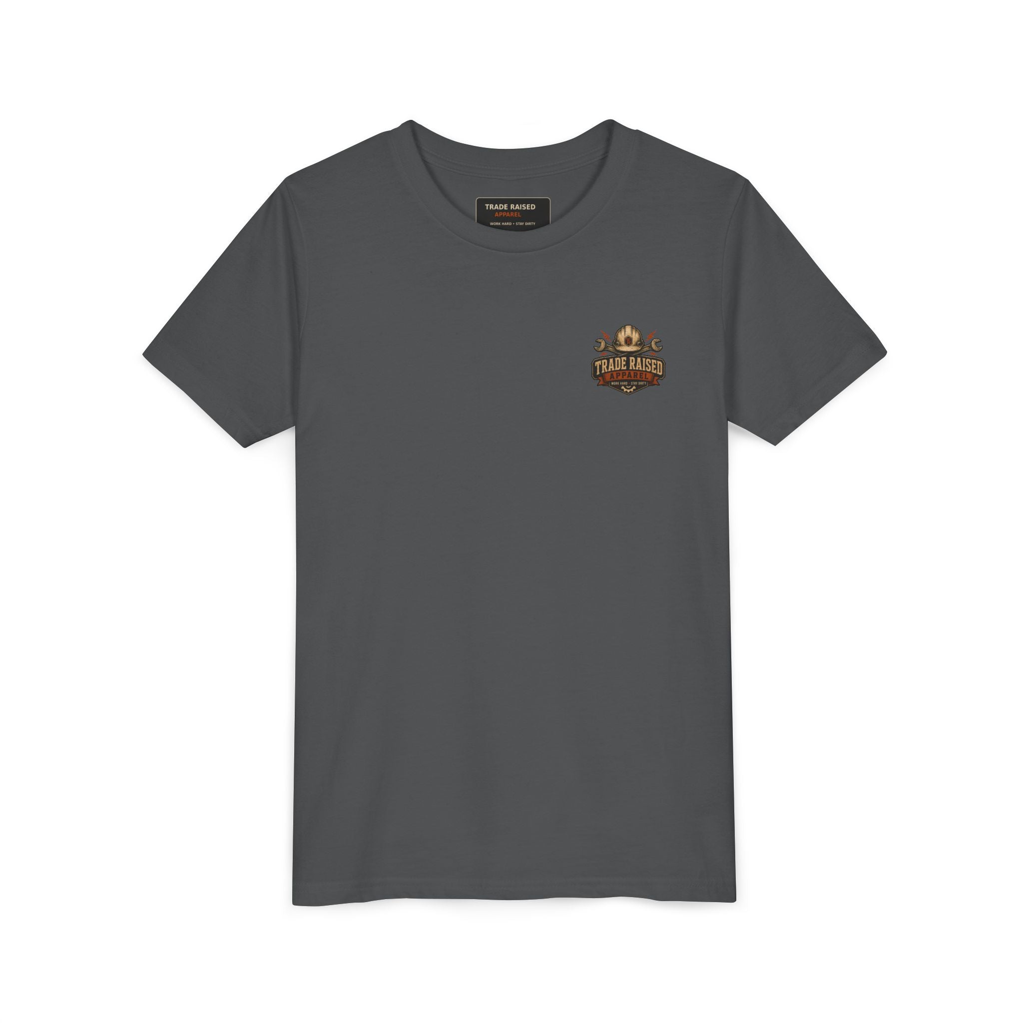 Youth Tee — "Feral & Free" Patriotic Possum Kids' Short Sleeve T-Shirt