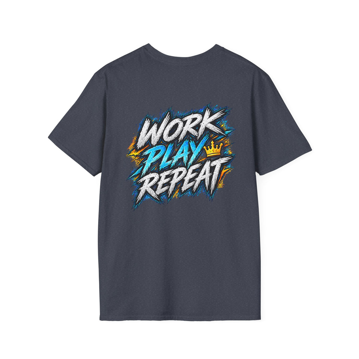 Work Play Repeat T-Shirt —  Graphic Tee