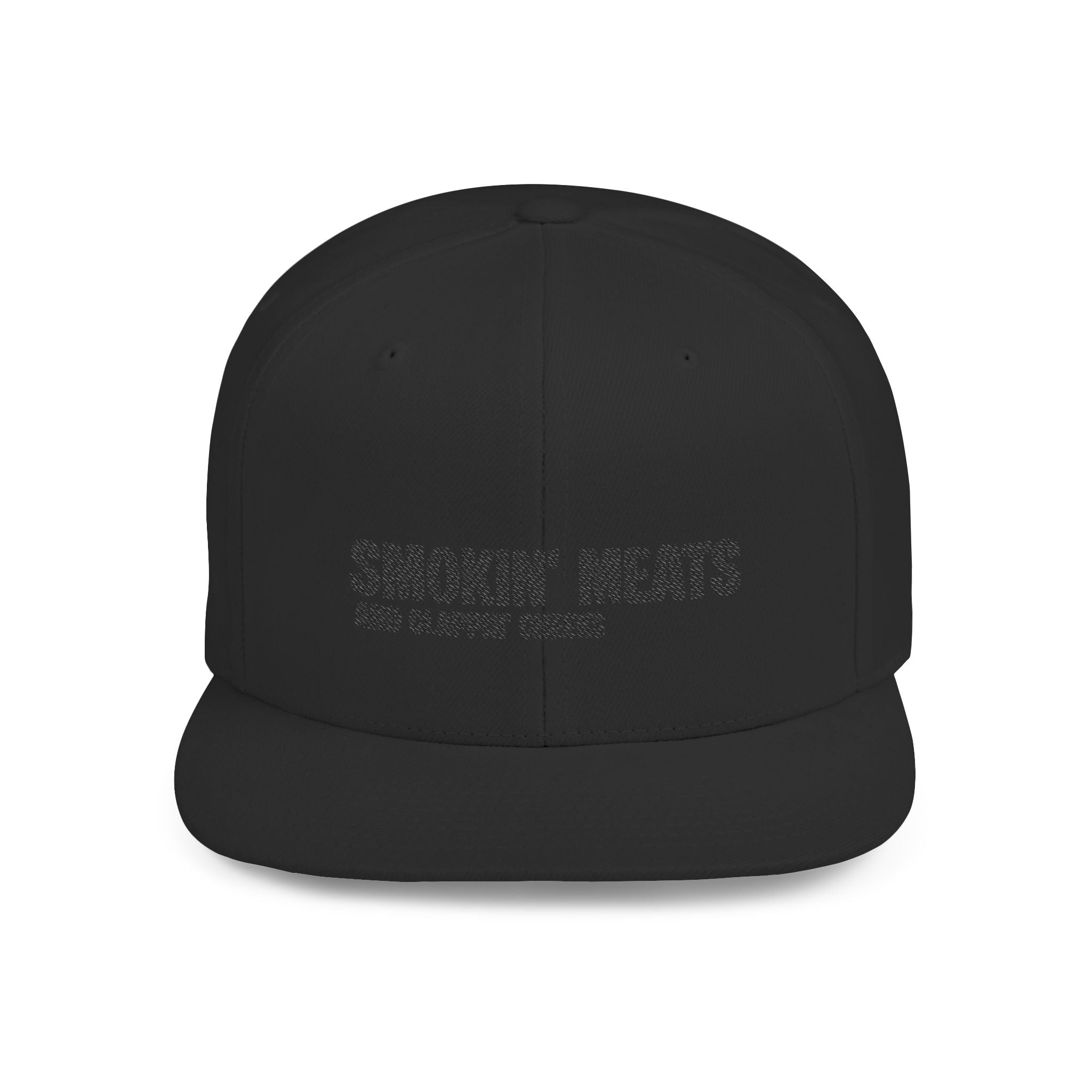 Snapback Hat — "Smokin' Meats and Clappin' Cheeks" BBQ Grill Cap