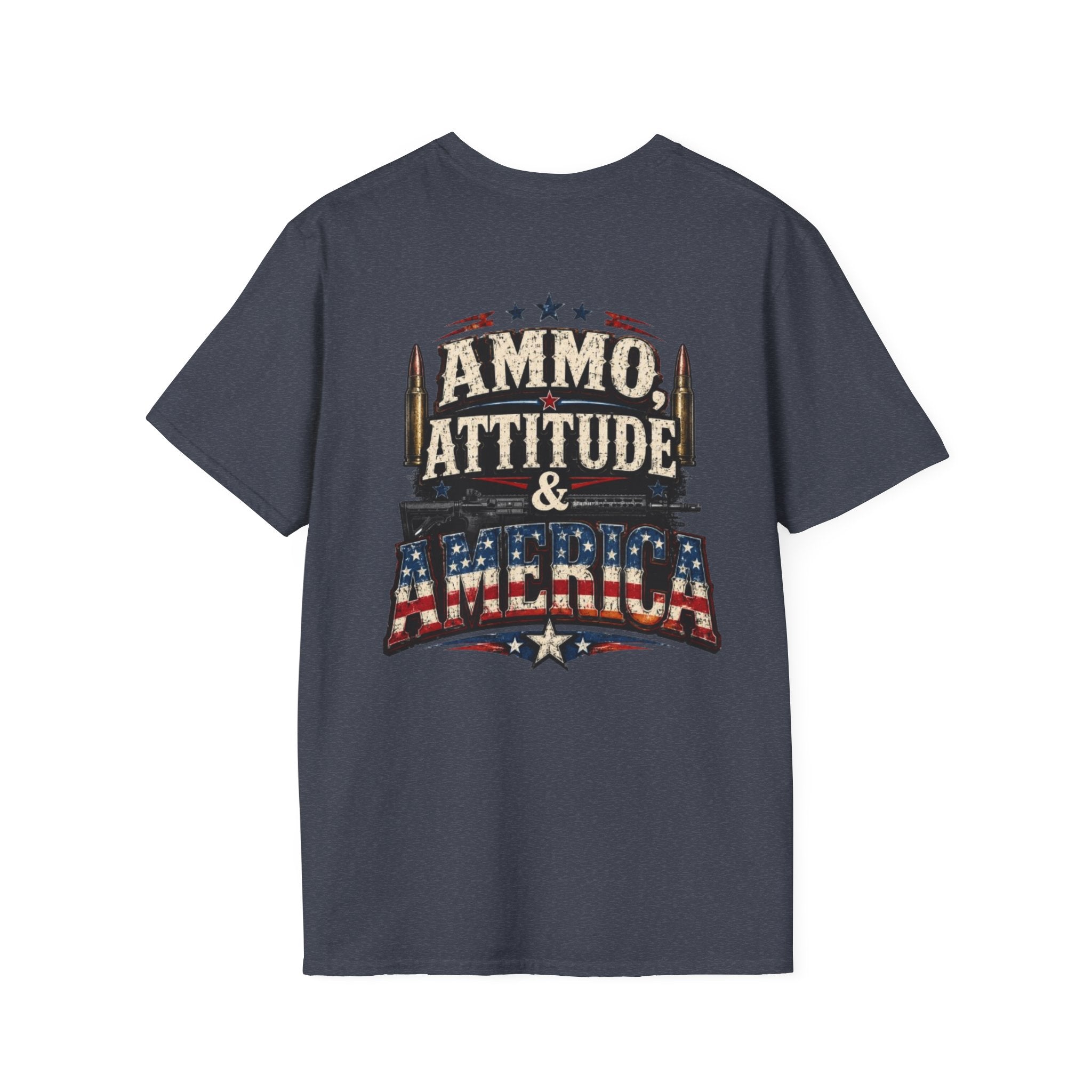 T-Shirt — Ammo, attitude and America