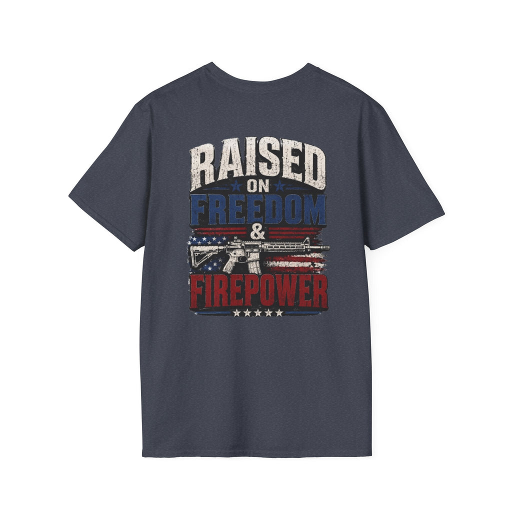 T-Shirt Raised on freedom