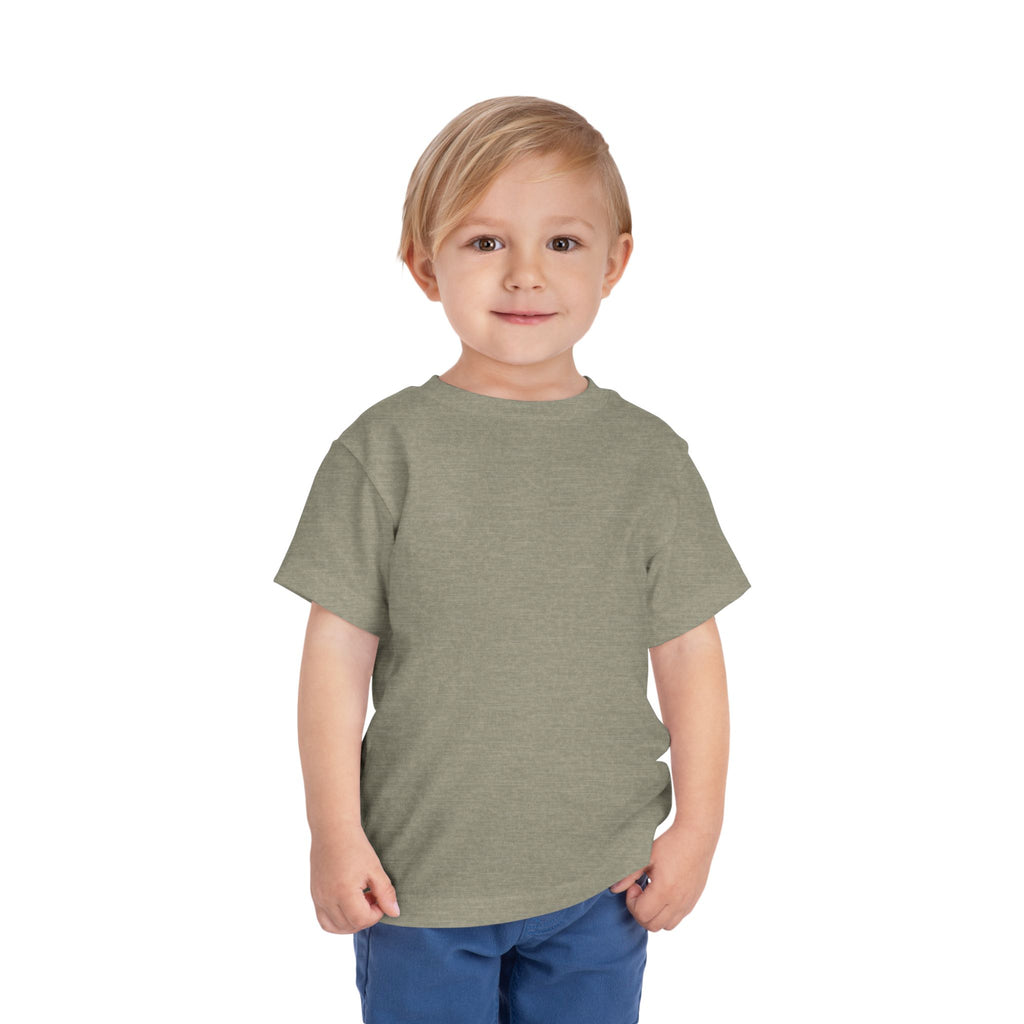 Toddler Tee — "Feral & Free" Raccoon 4th of July Patriotic Shirt