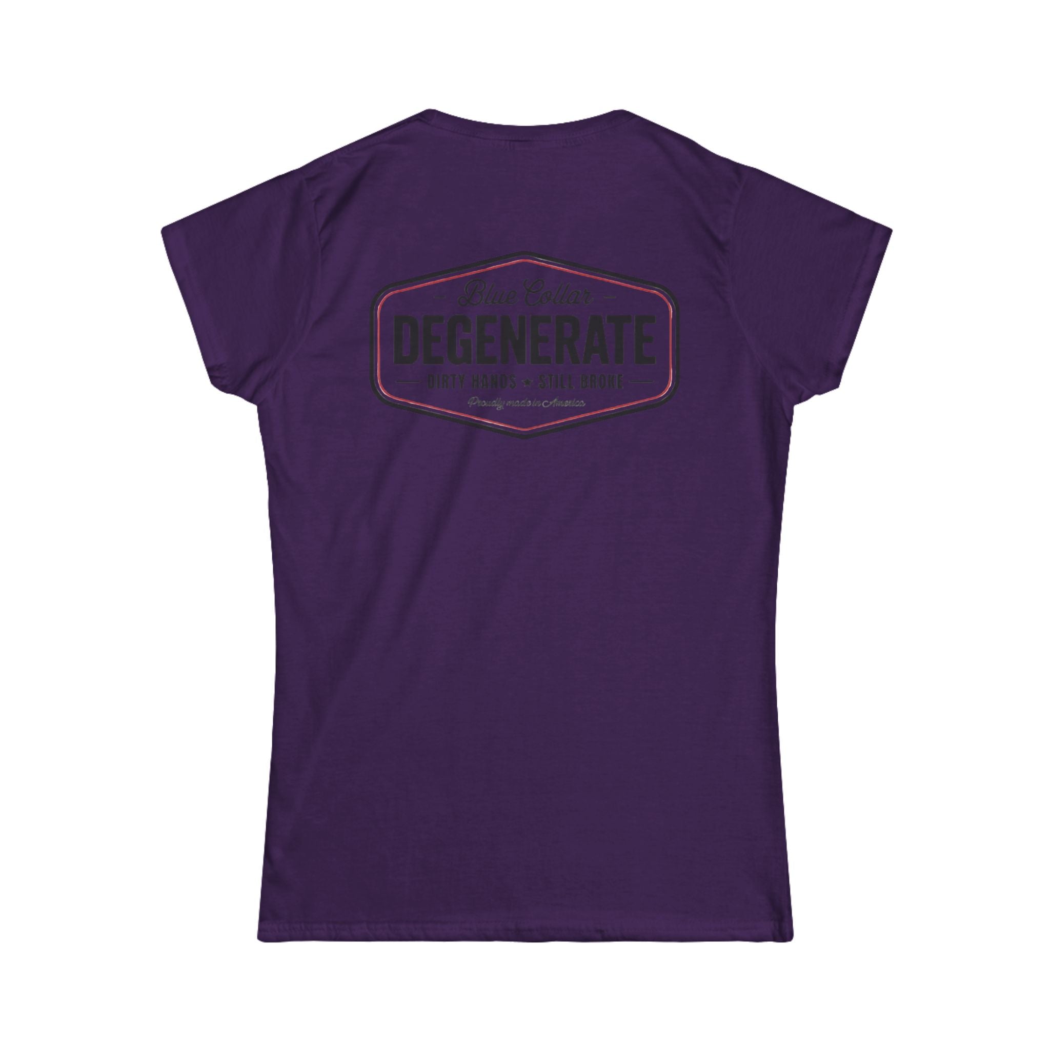 Women's Tee — 'Blue Collar Degenerate' Vintage Workwear Graphic